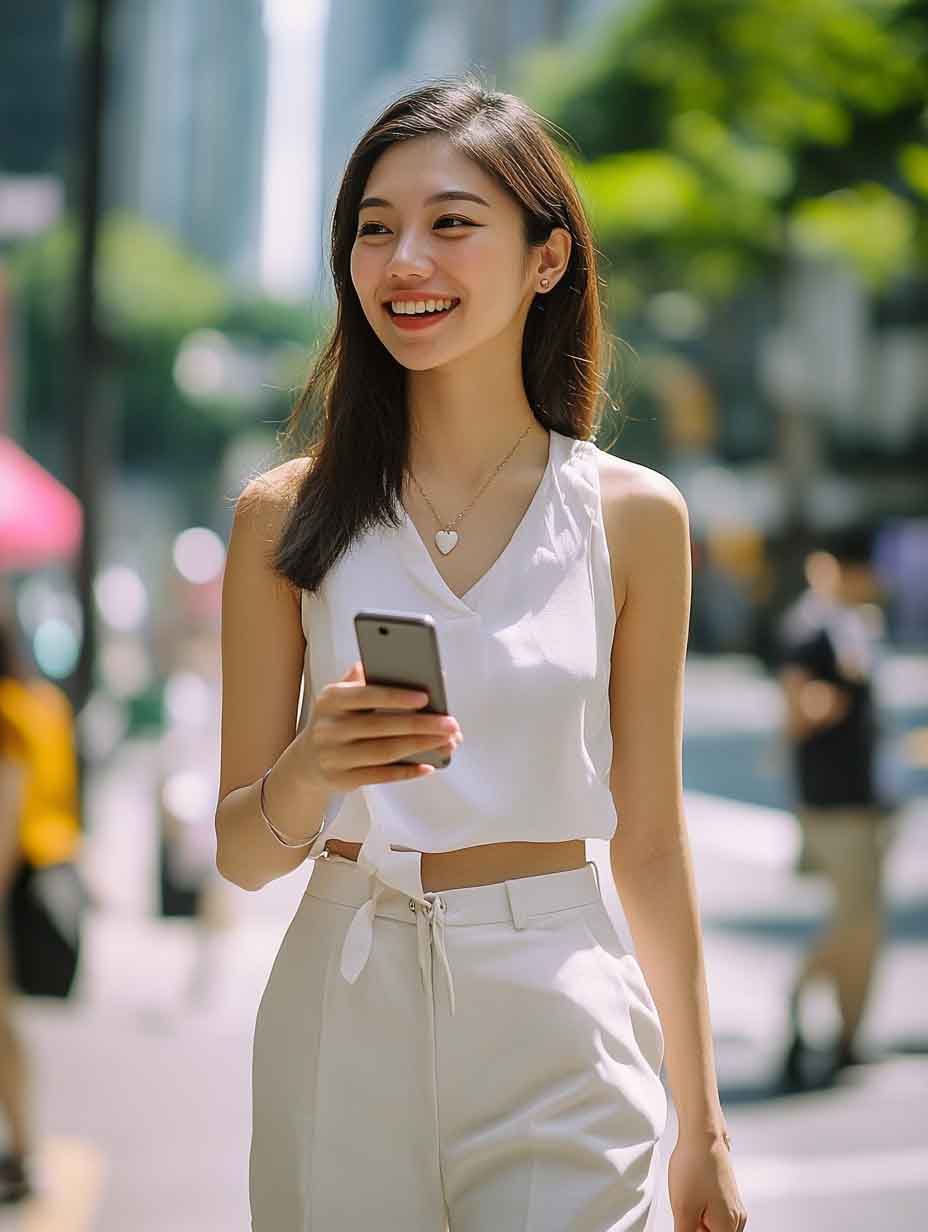 Happy Singaporean girl that has found love | Astrology Whispers by Dave Gor